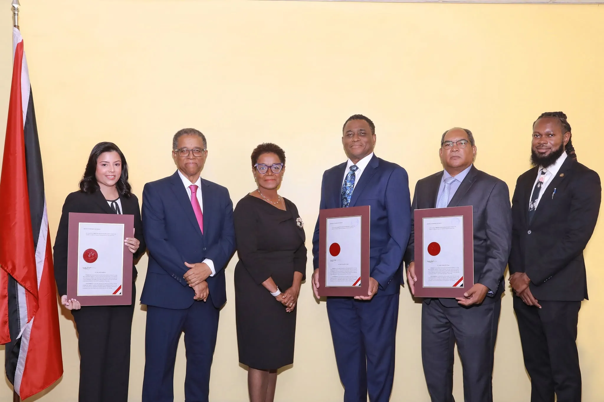 Chairman, New Members Appointed to the Industrial Court of Trinidad and Tobago
