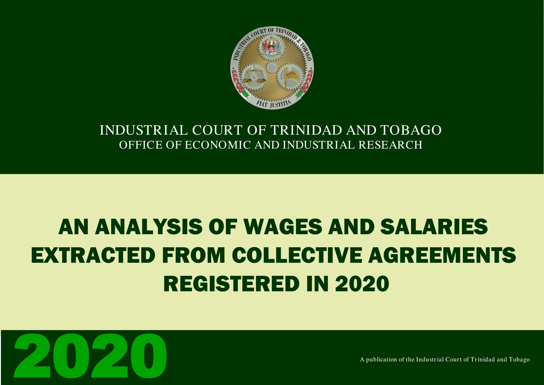 An Analysis of Wages and Salaries - Registered In 2020