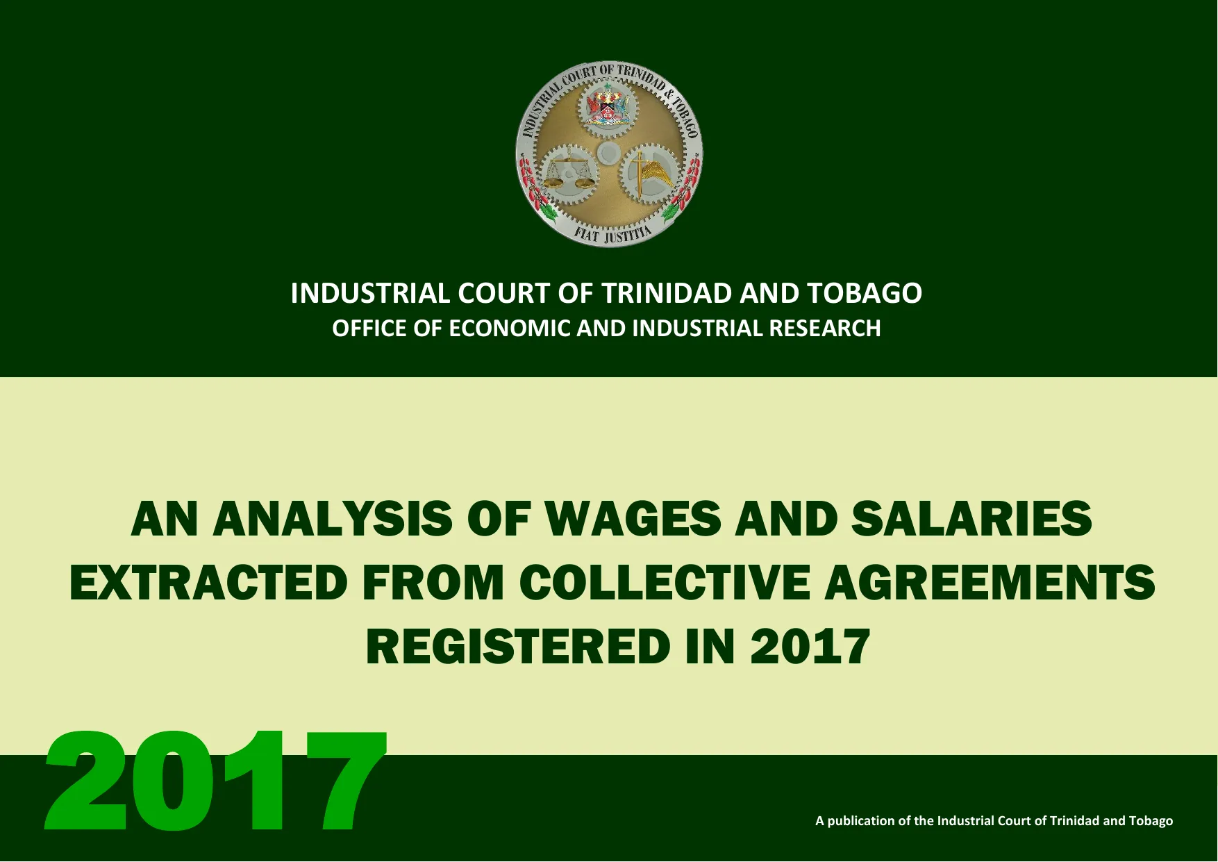 An Analysis of Wages and Salaries - Registered In 2017
