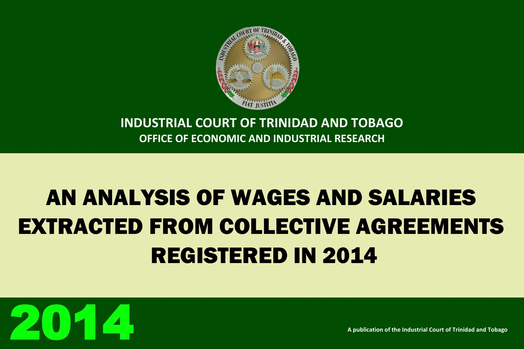 An Analysis of Wages and Salaries - Registered In 2014